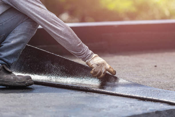 Professional Crawl Space Encapsulation technician working in Bellerose, NY